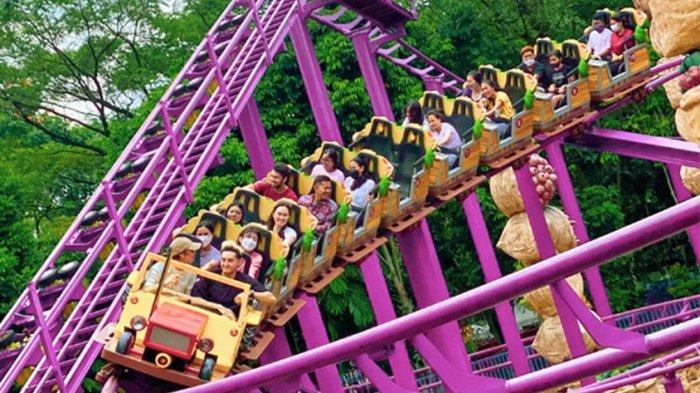 Uji adrenalinmu di JungleLand Adventure Park, tempat wisata di Bogor dengan wahana seru untuk liburan bersama keluarga.