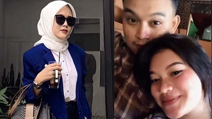 Penampilan Yessy berjas biru bak pejabat. Ia bercita-cita menjadi caleg DPRD pasca ditinggal Ryan Dono nikah (kanan).