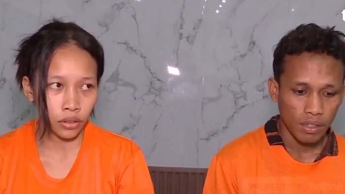 VIRAL HUBUNGAN INSES: Tangkapan layar sosok viral kakak adik kandung buang bayi ke driver ojol di Medan, disadur pada Kamis (15/5/2025). Sang kakak nekat buang bayi hasil hubungan sedarahnya dengan adik karena ragukan status si bayi.