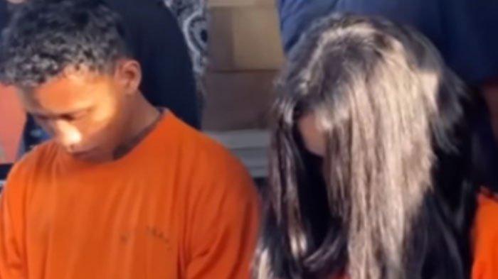 VIRAL PAKET ISI BAYI: Tangkapan layar sosok kakak adik (kanan) inses pengirim paket berisi mayat bayi sungguh mengejutkan. Ternyata mereka sudah menjalin cinta terlarang selama setahun, disadur pada Minggu (11/5/2025).