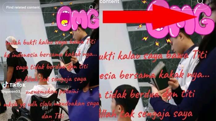 Tampang kakak Sha Wang yang ancam Siti TKI Taiwan viral. Kakak Sha Wang ternyata ikut mengantar adiknya ke Indonesia sebelum diasuh Siti