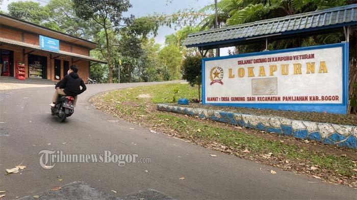 Kampung Lokapurna di wilayah Desa Gunungsari, Kecamatan Pamijahan, Kabupaten Bogor, dahulunya jadi tempat tinggal veteran perang, Jumat (9/8/2024)