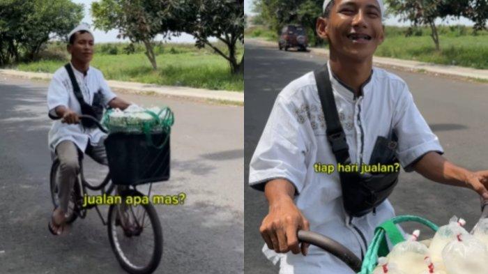 Karel jualan susu kedelai keliling selama 8 tahun.