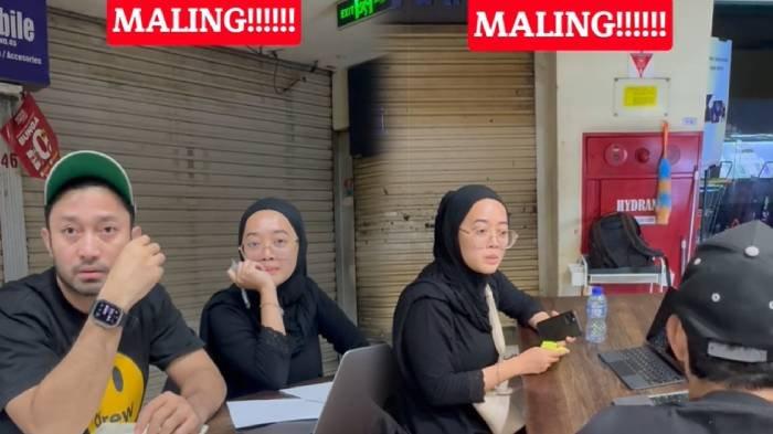 Seorang karyawan toko HP seperti tak merasa berdosa setelah menggelapkan uang hampir Rp800 juta