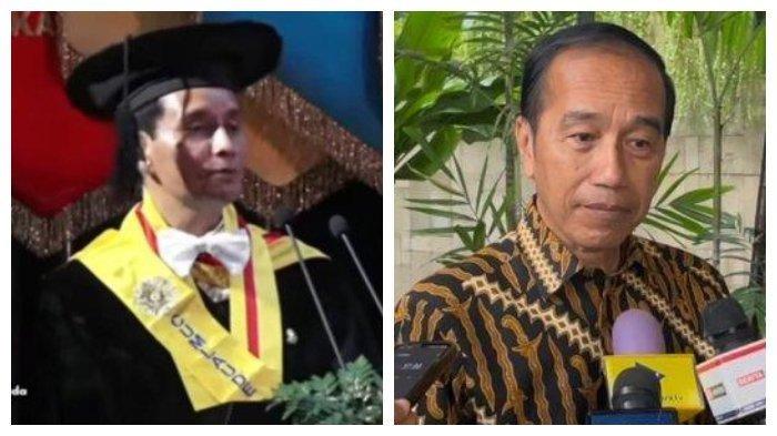 POLEMIK IJAZAH JOKOWI - Kolase foto: Doktor Insinyur Lasarus Bambang dan Joko Widodo (Jokowi). Sambutan Doktor Insinyur Lasarus Bambang viral di media sosial karena dianggap menyentil polemik ijazah Jokowi yang belakangan ini ramai dibicarakan.
