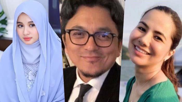 Engku Emran (tengah) Diisukan Tunangan dengan Noor Nabila (kanan), Laudya Cynthia Bella (kiri) Singgung soal Minta Tolong