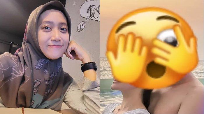 Maulina (kiri) menceritakan kronologi suaminya, LH yang menjabat sebagai anggota DPRD Banten terpilih berselingkuh dengan artis FTV berinisial PS (kanan). Hingga kasus ini viral, PS masih cuek.