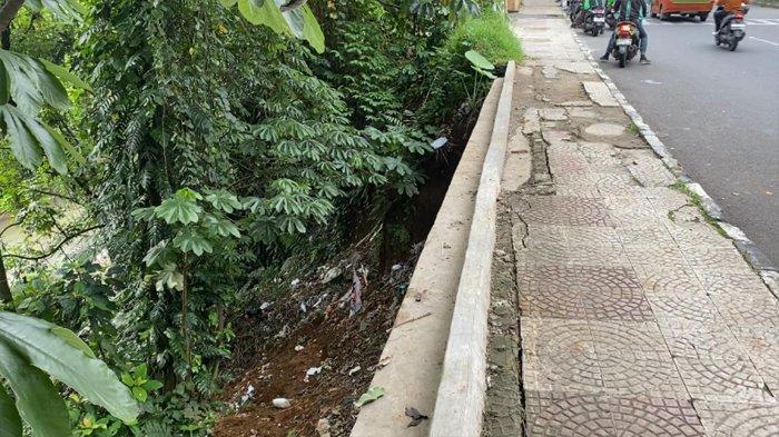 Lokasi seorang pria yang nekat lompat di Paledang, Kecamatan Bogor Tengah, Kota Bogor, Senin (26/2/2024).