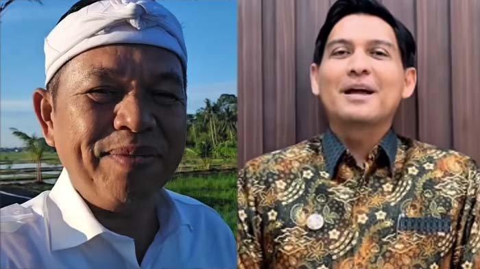 DEDI VS LUCKY: Tangkapan layar momen Dedi Mulyadi mengurai sanksi untuk Lucky Hakim, disadur pada Senin (7/4/2025). Akhirnya Lucky Hakim mengurai alibi terkait alasannya liburan ke Jepang tak izin. Sang Bupati Indramayu itu pun terancam disanksi Dedi Mulyadi.