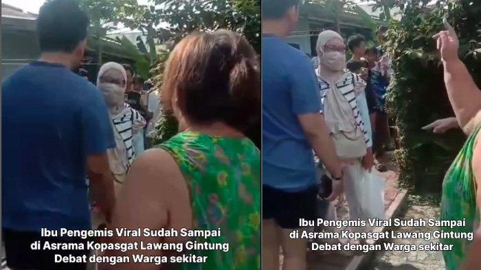 Viral aksi emak-emak maksa minta sedekah menyambangi wilayah Kota Bogor hari ini, Minggu (28/4/2024).