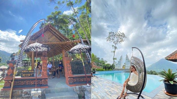 Suasana Mandapa Kirana Resort khas Bali. Meski merupakan resort, kamu bisa tidak menginap di tempat wisata Bogor ini, karena fasilitas yang ada bisa dinikmati untuk umum.