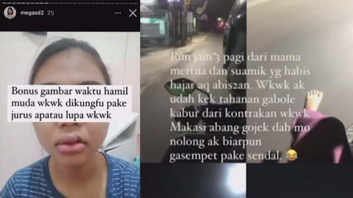 Viral curhatan Mega Suryani Dewi sebelum meninggal dunia di tangan suami, Nando. Mega ternyata pernah dihajar ibu mertua hingga kabur dari rumah