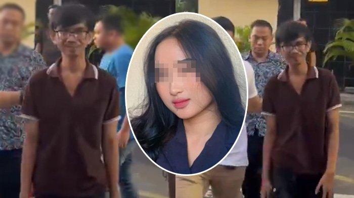Nimas, wanita Surabaya yang 10 tahun diteror Adi Pradita emosi saat melihat video penangkapan pelaku. Belakangan nasib Adi pun diungkap pihak kepolisian.