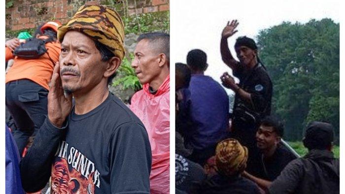 Kolase - Pendaki yang tersesat di Gunung Pangrango berpenampilan nyentrik.