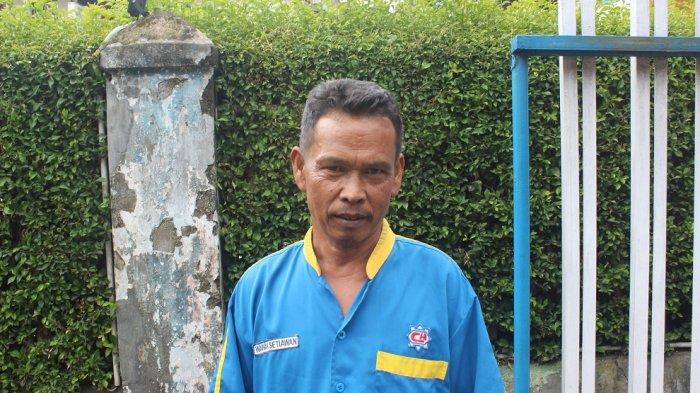 Wawan Setiawan, Office Boy Hotel Cibeureum, Kamis (18/1/2024).
