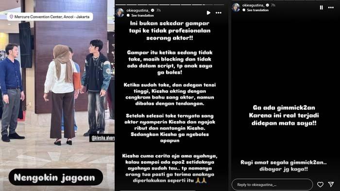 PASHA LABRAK DIMAS ANGGARA: Tangkapan layar postingan Okie Agustina menjelaskan alasan Pasha Ungu ngamuk kepada Dimas Anggara, disadur pada Selasa (24/6/2025). Geger aksi Pasha Ungu ngamuk hingga labrak aktor Dimas Anggara secara online. Pemicu kekesalan Pasha pun diungkap oleh Okie Agustina sang mantan istri. (kolase Instagram Okie Agustina)