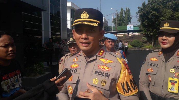 Kapolres Bogor AKBP Rio Wahyu Anggoro di Mako Polres Bogor, Senin (11/12/2023).