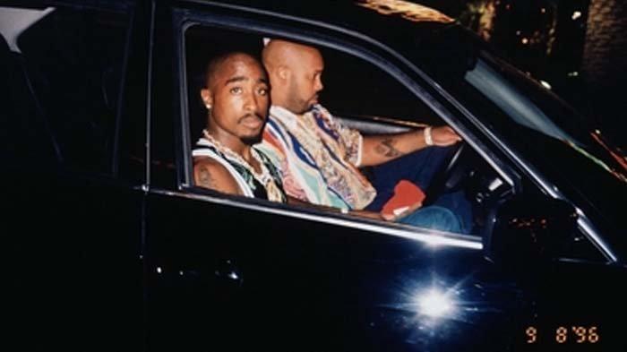 Foto terakhir sebelum Tupac Shakur tewas akibat ditembak di dalam mobil di tahun 1996