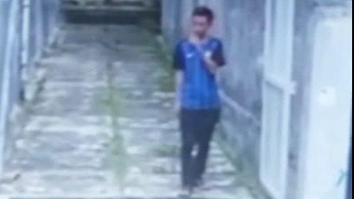 Pria diduga pelaku pembunuhan Siswi SMK Baranangsiang Bogor, Andriana Yubelia Noven