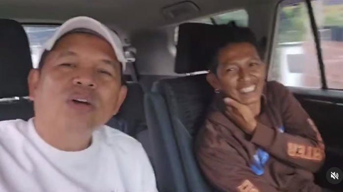 DEDI MULYADI BERTEMU PENDEMO TAMBANG ILEGAL: Tangkapan layar momen saat Gubernur Jawa Barat terpilih Dedi Mulyadi bertemu dengan pendemo tambang ilegal yang sempat viral, Rabu (29/1/2025). Terlihat sang pendemo tersenyum lebar saat bertemu dengan Kang Dedi padahal sebelumnya ia sempat menghardik Dedi Mulyadi saat unjuk rasa memprotes penutupan tambang ilegal di Subang.