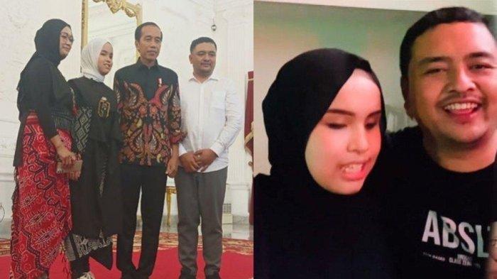 Cerita lucu ayah Putri Ariani harus tukeran celana dengan wartawan saat temui Jokowi di Istana Merdeka, Presiden sampai tertawa
