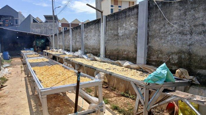 Proses pembuatan kerupuk kulit Bu Isma di Bogor yang pemasarannya sudah meluas hingga hasilkan omzet miliaran.