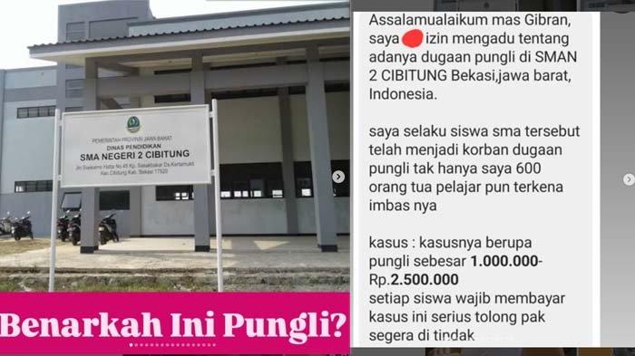 Siswa SMA bongkar pungli di sekolahnya.