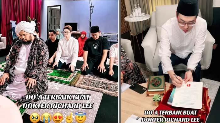 RICHARD LEE MUALAF: Tangkapan layar momen dr Richard Lee mengurai fakta soal dirinya jadi mualaf, disadur pada Kamis (6/3/2025). Akhirnya Ustaz Derry Sulaiman membagikan detik-detik dr Richard Lee masuk islam. Misteri soal istri dokter Richard ikut mualaf ikut terkuak.