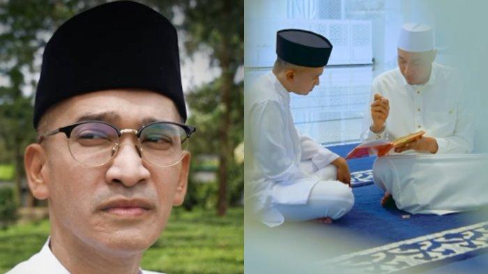 RUBEN ONSU MUALAF - Dibalik keputusan Ruben Onsu mantap menjadi mualaf, rupanya ada 2 sosok wanita yang memiliki peran penting. Terang-terangan diungkap Ruben Onsu, kedua wanita itu yang selalu menyemangati dalam berproses