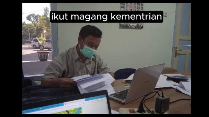 VIDEO RIZKIL WATONI - Tangkap layar video perjalanan hidup mendiang Rizkil Watoni, PPPK di Lombok Utara yang nekat mengakhiri hidupnya lantaran diduga depresi setelah ditekan oleh polisi untuk mengaku mencuri HP.