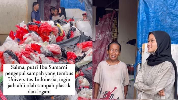 Viral kisah mengharukan seorang anak pemulung bernama Salma yang berhasil jadi mahasiswi Universitas Indonesia. Ibunda Salma curhat pilu diremehkan.