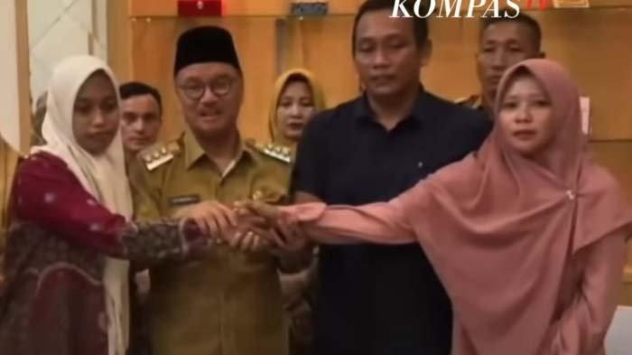 Terjawab alasan guru Supriyani (kiri) cabut surat damai dengan orang tua korban (kanan) atas kasus dugaan penganiayaan