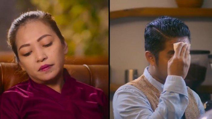 Devi (kiri) Manajer Kafe Olivier dan Rangga (kanan) Barista Kafe Olivier saat ditanya oleh kru film dokumentasi Ice Cold: Murder, Coffee and Jessica Wongso terlihat tak nyaman dengan pertanyaannya, bahkan untuk menjawabnya saja ragu hingga keluar keringat di dalam ruangan AC