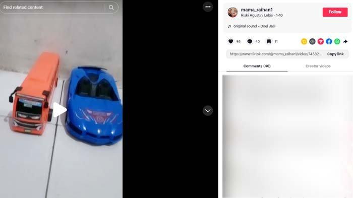 KECELAKAAN MAUT DI PADANG: Tangkapan layar sosok korban bersama dua anaknya yang tewas dalam kecelakaan maut Bus ALS di Padang pada Selasa (6/5/2025) siang. Postingan terakhir ibu bernama Riski Agustini Lubis yang tewas dalam kecelakaan bus ALS di Padang bersama dua anaknya belakangan jadi sorotan. Korban bak punya firasat buruk.