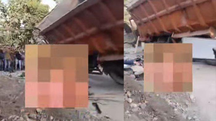Kondisi jalanan di Parungpanjang Bogor setelah insiden ibu dan anak tewas tertimpa truk mengejutkan. Bukannya ada penjagaan ketat soal truk tambang yang melintas, jalanan di sana justru kian ramai