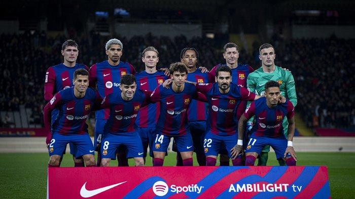 Berikut prediksi susunan pemain FC Barcelona melawan Girona dalam laga lanjutan La Liga musim 2023/2024 pada Senin 11 Desember 2023 pukul 03.00 WIB