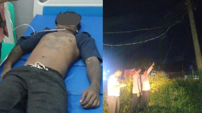 Seorang pekerja meninggal akibat tersengat listrik di Kecamatan Rumpin, Kabupaten Bogor, Rabu (20/3/2024).