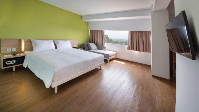 Rekomendasi hotel di Bogor ini memiliki kamar dengan connecting room yang cocok untuk staycation bareng keluarga.