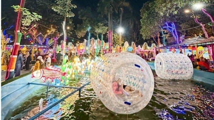Suasana tempat wisata hits yang baru buka di Bogor yaitu Cibubur Garden Eat and Play