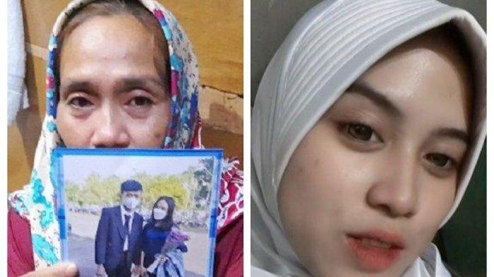 Trisna Marliani dan Fitria Wulandari, kolase soal kasus tewasnya wanita muda di ruko kosong.