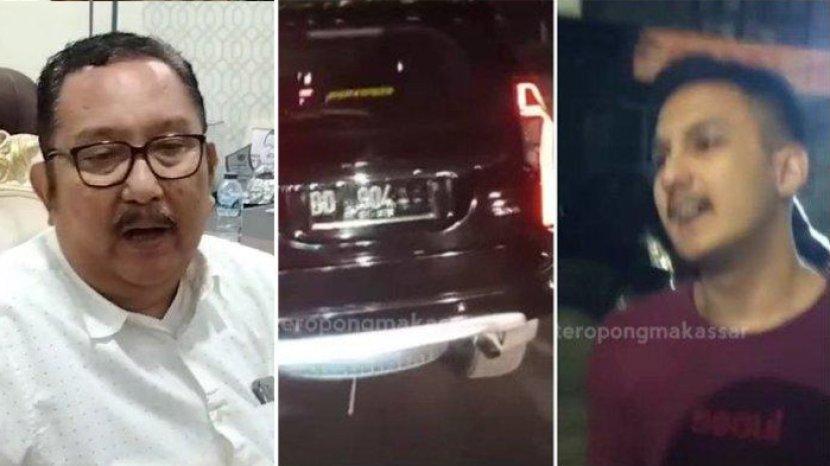 Mobil Dinas Waketu DPRD Sulsel dan sang anak