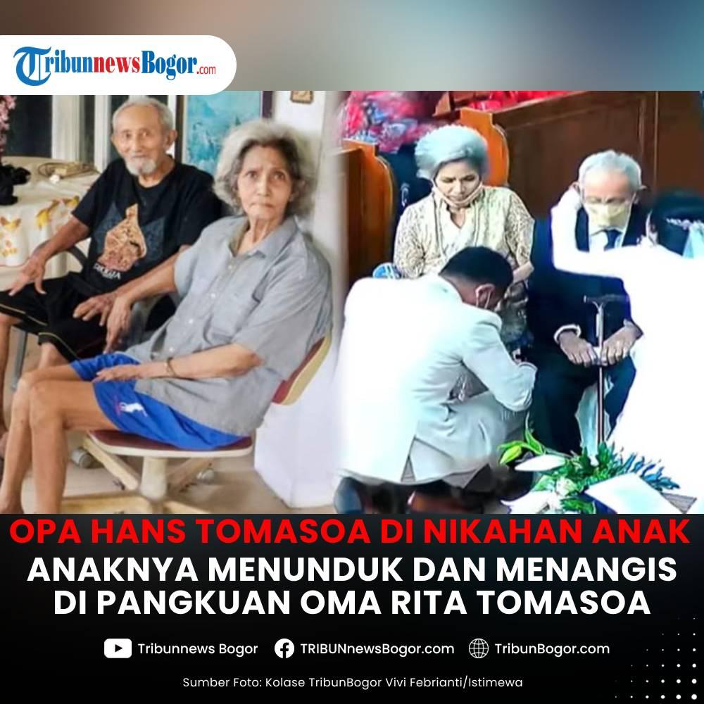 Momen terakhir pernikahan anak Opa Hans Tomasoa