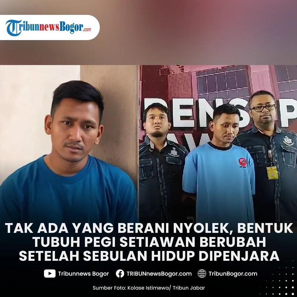 Bentuk tubuh tersangka kasus Vina Cirebon, Pegi Setiawan berubah setelah satu bulan hidup dipenjara