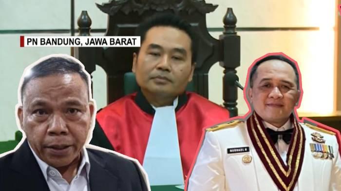Ketegasan Hakim PN Bandung Eman Sulaeman mendadak runtuh saat sidang Praperadilan Pegi Setiawan, Selasa (2/7/2024).