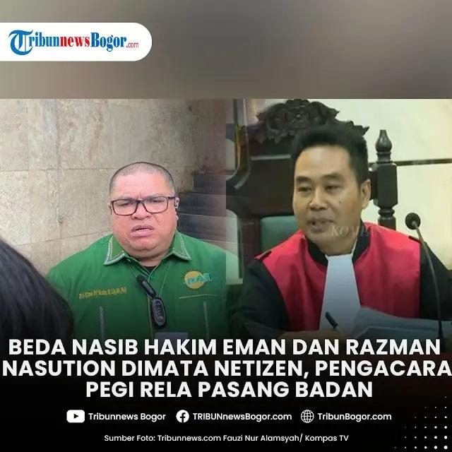 Razman Nasution bukan merupakan pihak termohon maupun pemohon, namun ingin melaporkan hakim ke Komisi Yudisial terkait perilaku di persidangan.