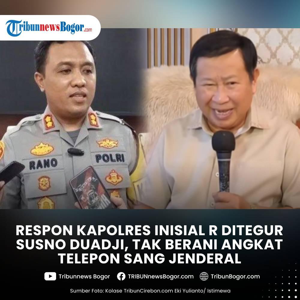 Respon Kapolres inisial R saat ditegur Susno Duadji