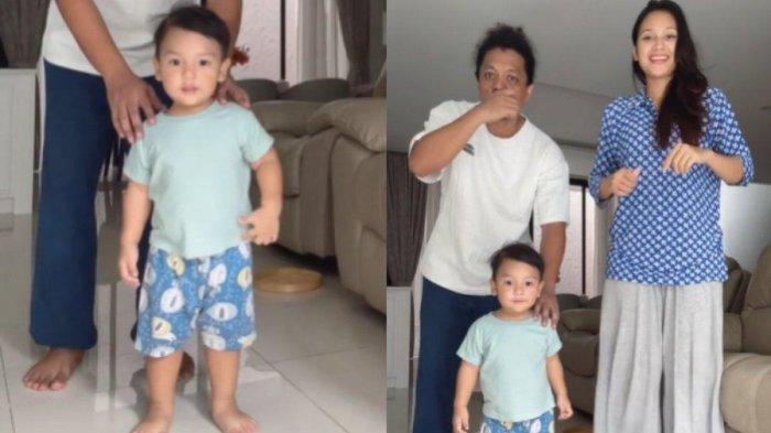 5 Potret Tampan Naka, Anak Arie Kriting dan Indah Permatasari, Bule Banget!