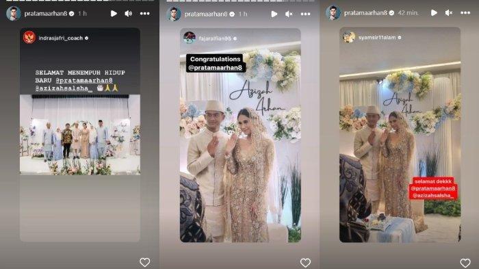 5 Fakta Menarik Pernikahan Pratama Arhan dan Azizah Salsha 1