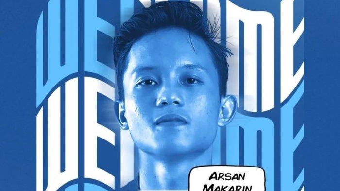 Arsan Makarin menjadi pemain kedua yang 