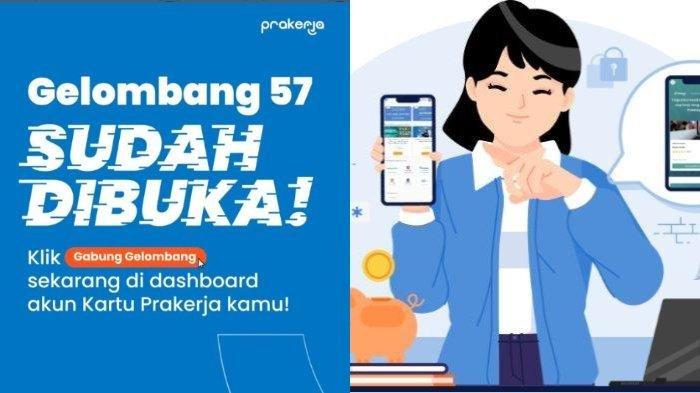 Cara Daftar Kartu Prakerja Gelombang 57, Klik Link prakerja.go.id, Bisa Langsung Lolos